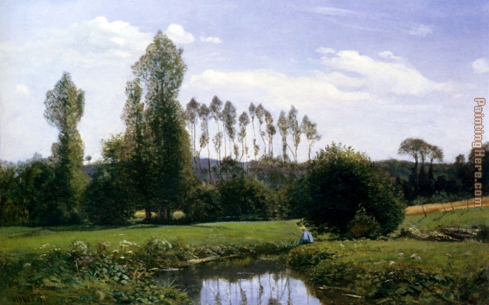 Claude Monet View At Rouelles, Le Havre
